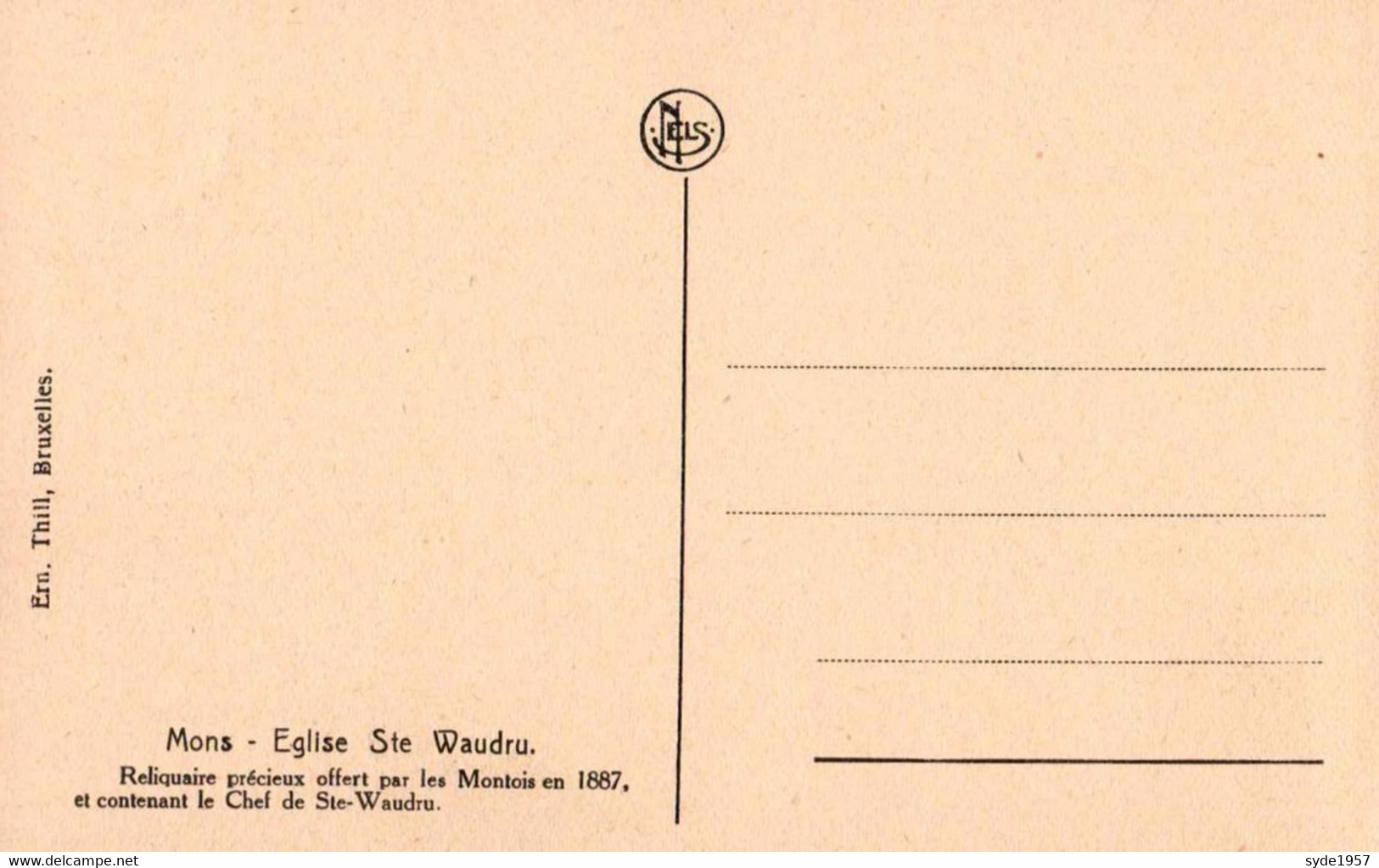 Mons - Eglise Ste Waudru - Reliquaire Précieux - Mons