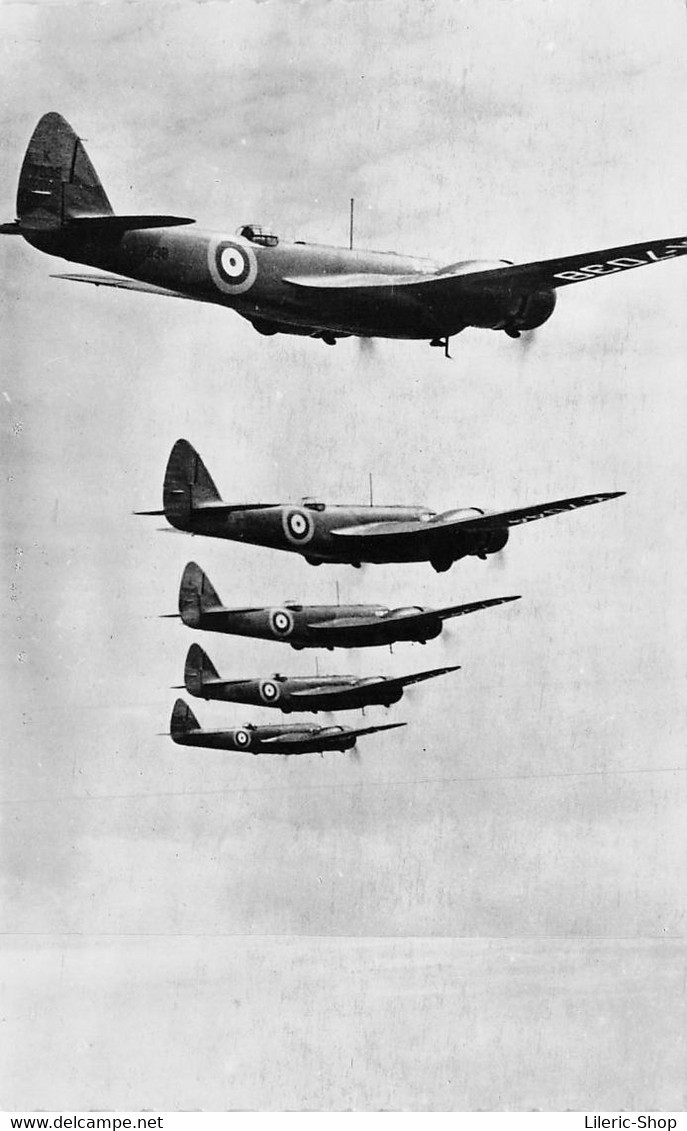 ROYAL AIR FORCE  BOMBARDIERS RAPIDES BRISTOL " BLENHEIM" VOLANT E FORMATION - 1919-1938: Between Wars