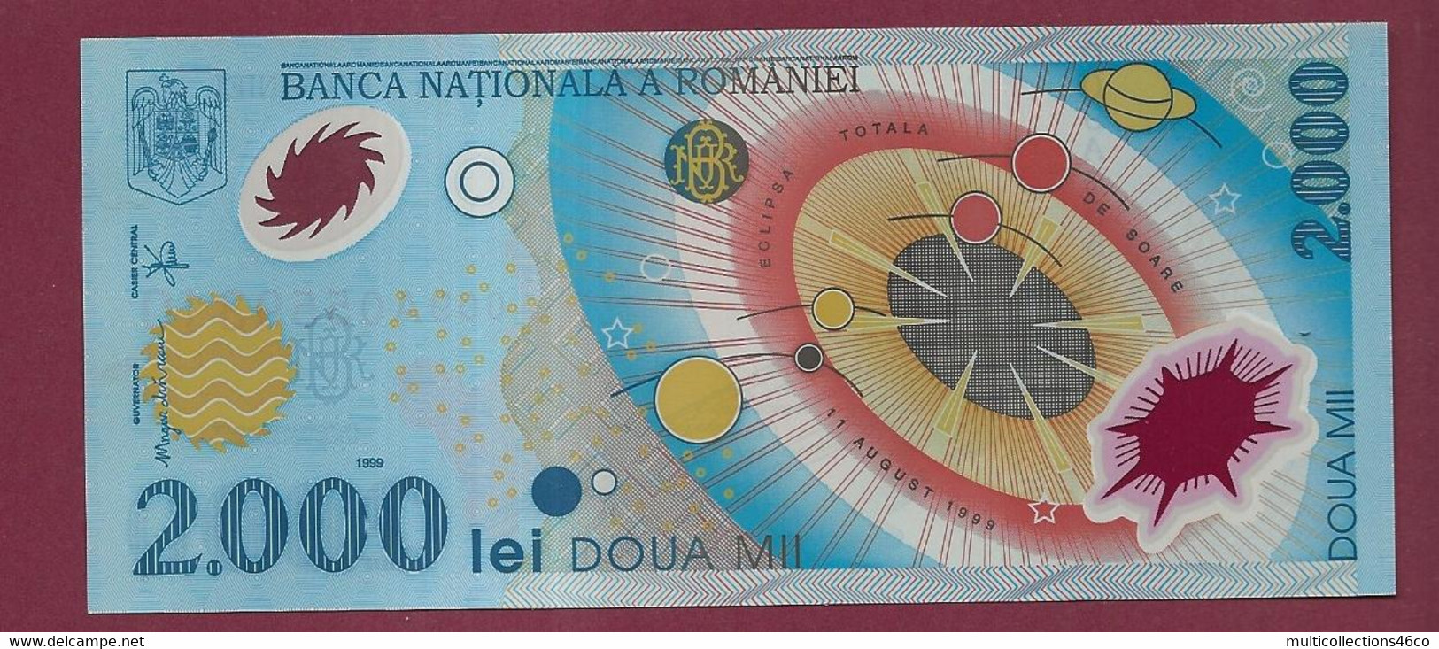 120422 - Billet ROUMANIE BANCA NATIONALA A ROMANIEI 2000 DOUA MIL LEI 1999 - Neuf - Roumanie