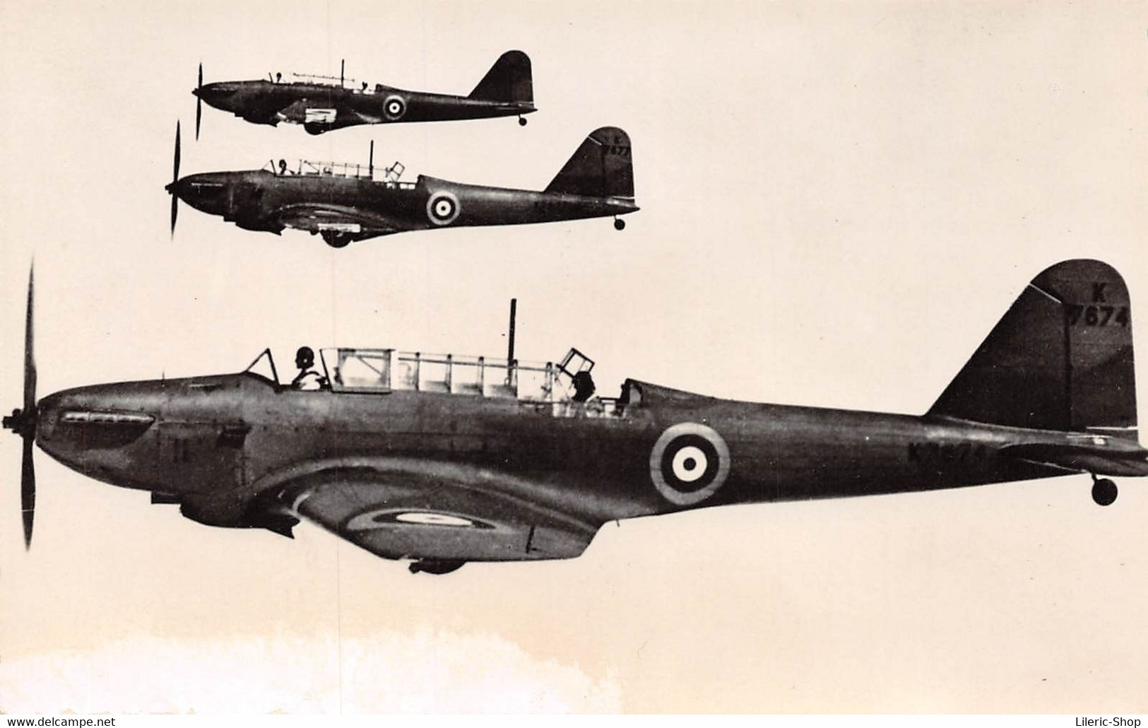 WW2 ROYAL AIR FORCE  CHASSEUR-BOMBARDIER FAIREY BATTLE - 1939-1945: 2nd War