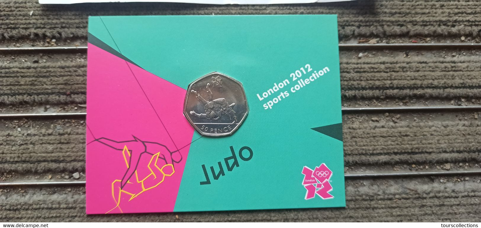 MONNAIE COMMEMORATIVE SET 50 Pence 2011 GRANDE BRETAGNE - Reine Elisabeth II - JUDO - JO Jeux Olympiques De Londres 2012 - Mint Sets & Proof Sets