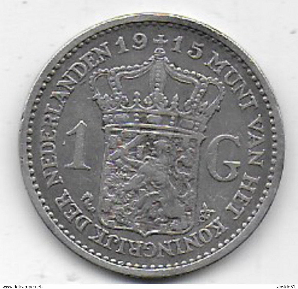 PAYS BAS -  1 Gulden  1915 - 1 Gulden