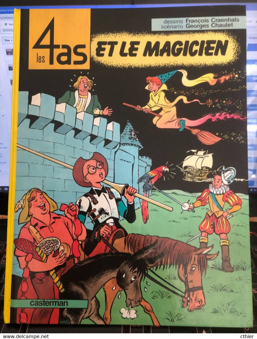 LES 4 AS ET LE MAGICIEN - Edition Originale1985 - 4 As, Les