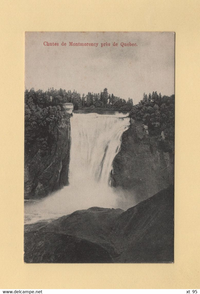 Quebec - Chutes Montmorency - Chutes Montmorency