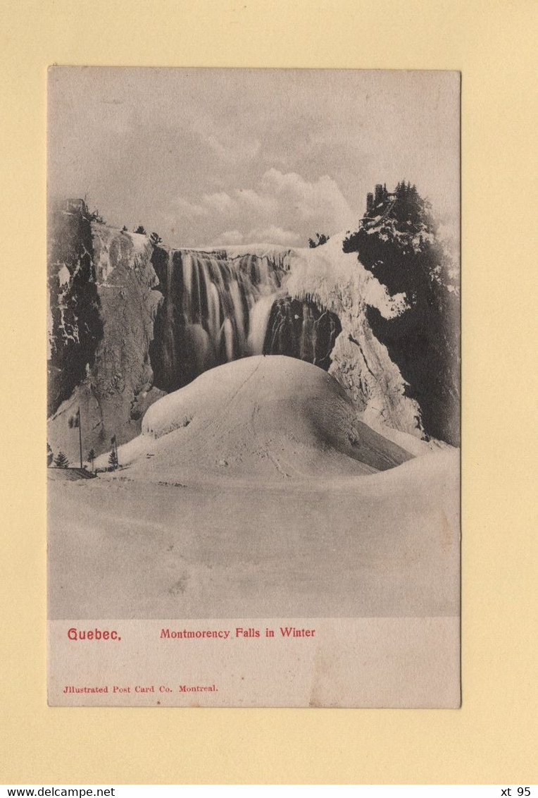 Quebec - Montmorency Falls In Winter - Chutes Montmorency