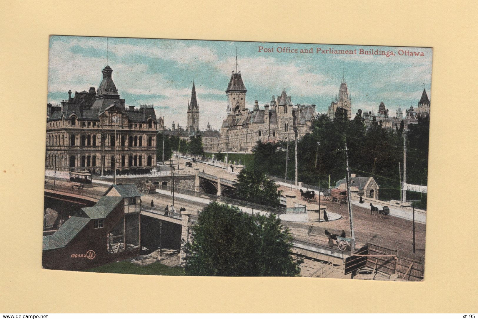 Ottawa - Post Office And Parliament Buildings - Unclassified