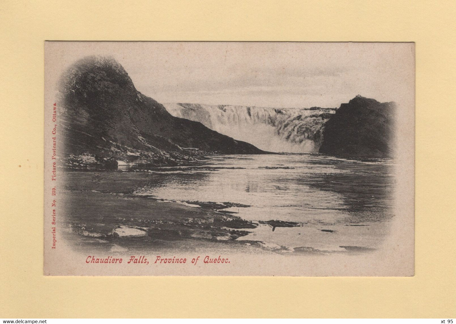 Quebec - Chaudiere Falls - Andere & Zonder Classificatie
