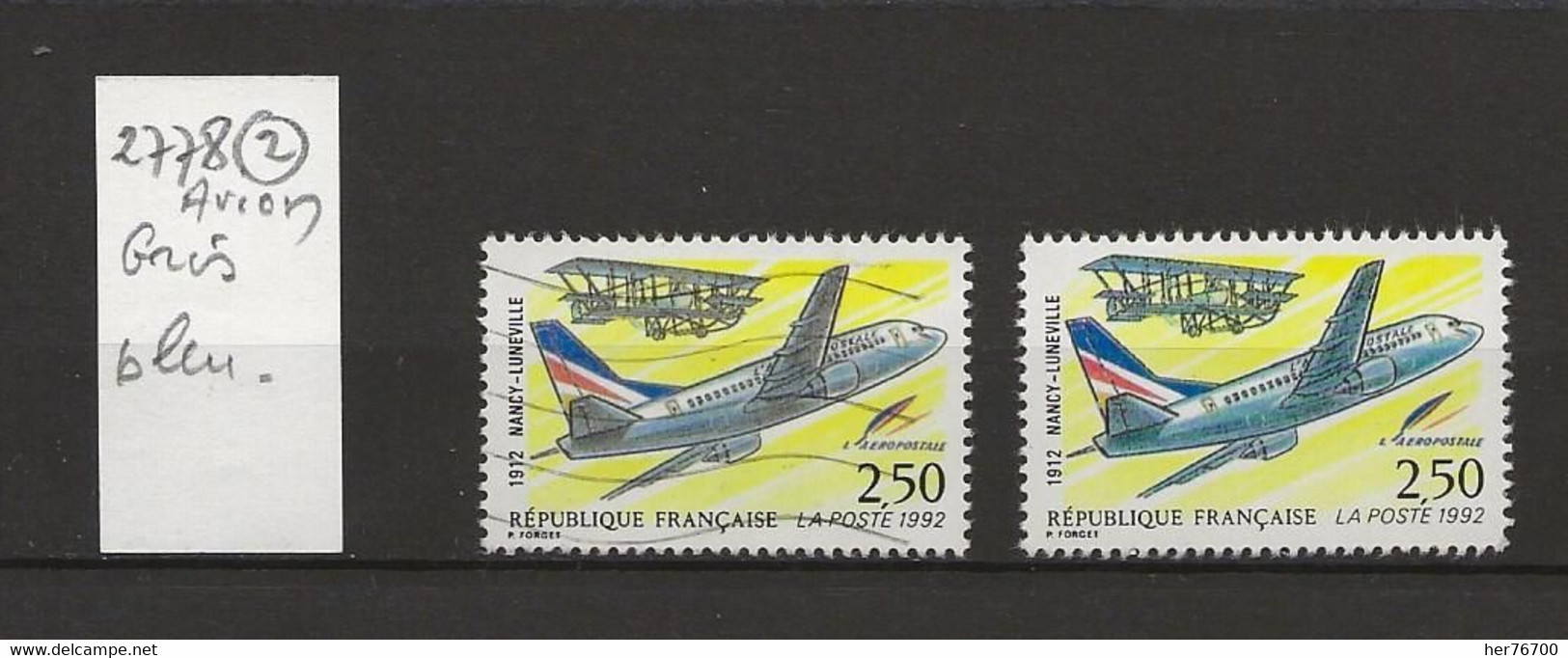 VARIETE FRANCAISE N° YVERT  2778 - Neufs