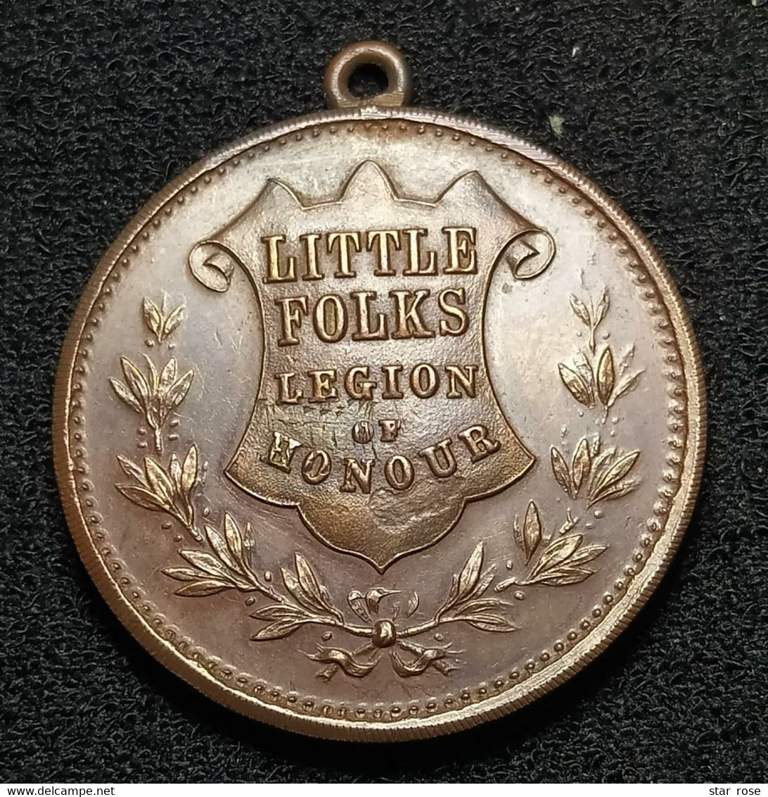 Médaille - Medal - N/D - U.K. Great Britain - Little Folks / Legion Of Honour - Nice Medal - Profesionales/De Sociedad