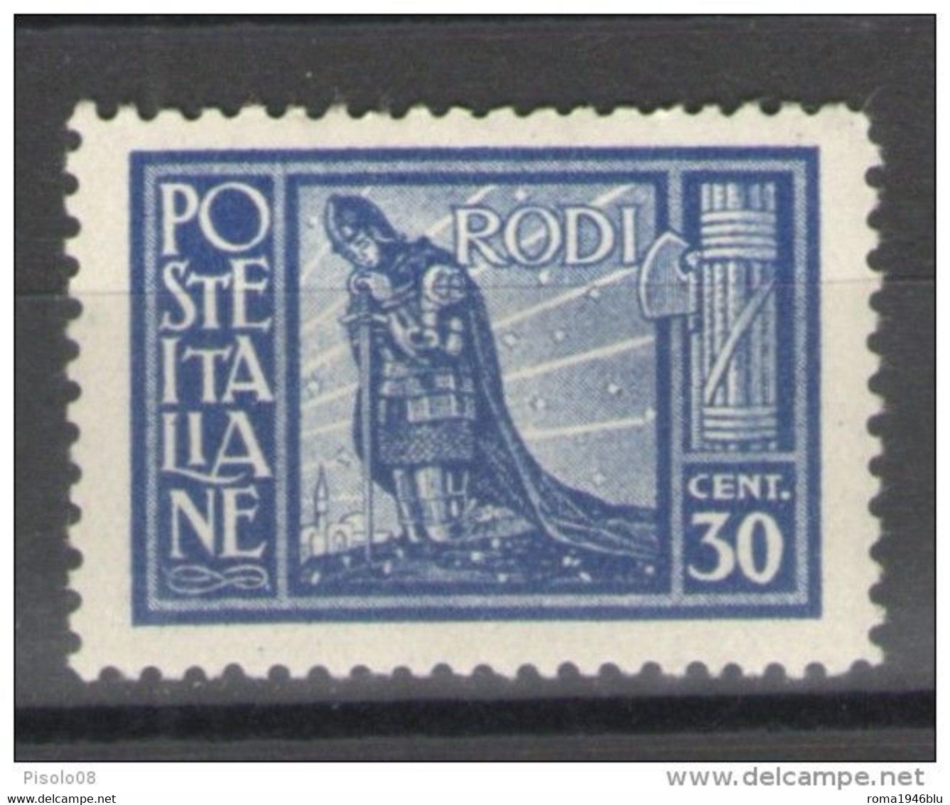 EGEO 1929 PITTORICA DENT. 11 30 C. ** MNH F.TA VIGNATI - Aegean