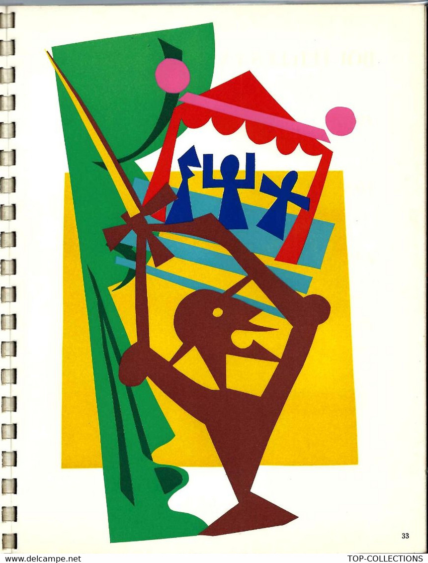 1953 CATALOGUE VINS NICOLAS Illustrations Léon Gischia  Thème Don Quichotte SUPERBE !! - Advertising