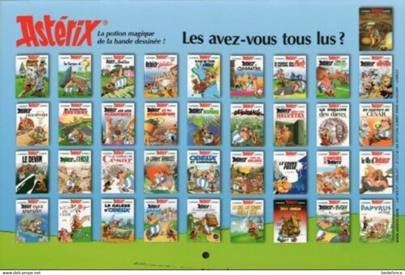 Astérix - Calendrier 2017 - Les XII Travaux D'Astérix - Goscinny Et Uderzo - Agende & Calendari