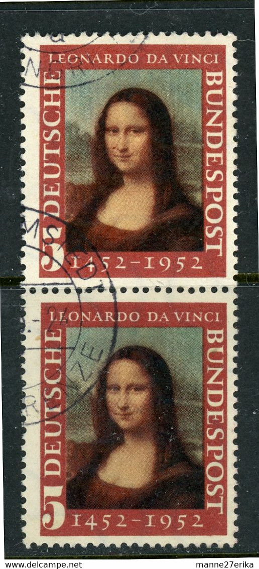 Germany USED 1952 Mona Lisa - Gebraucht