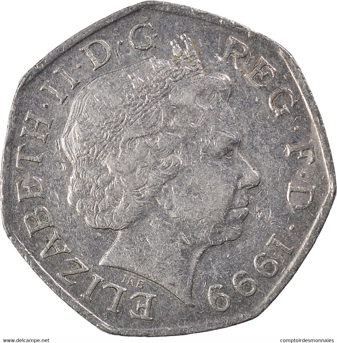 Monnaie, Grande-Bretagne, 50 Pence, 1999 - 50 Pence