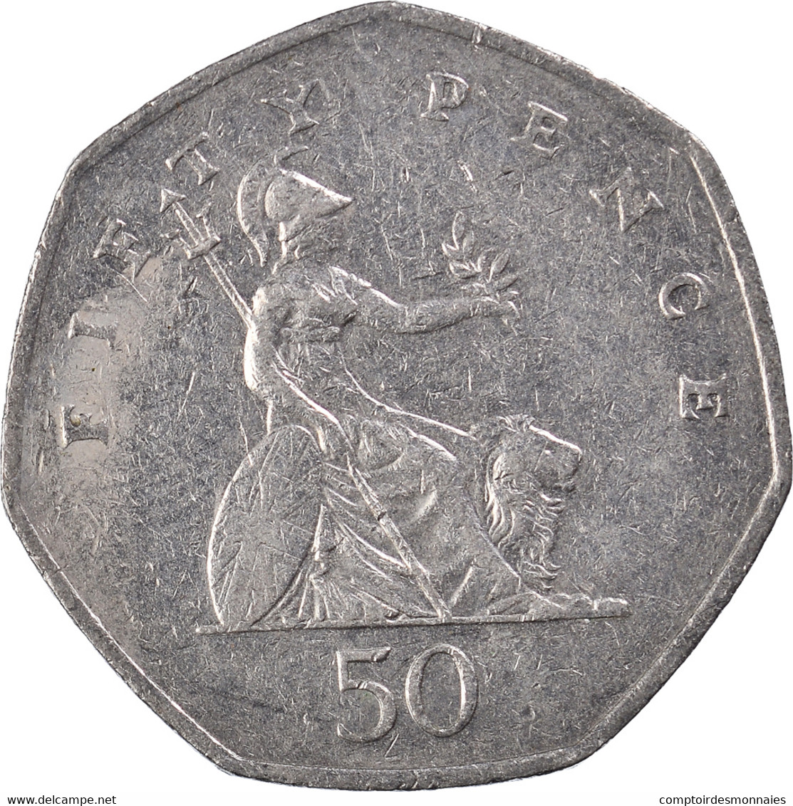 Monnaie, Grande-Bretagne, 50 Pence, 1999 - 50 Pence