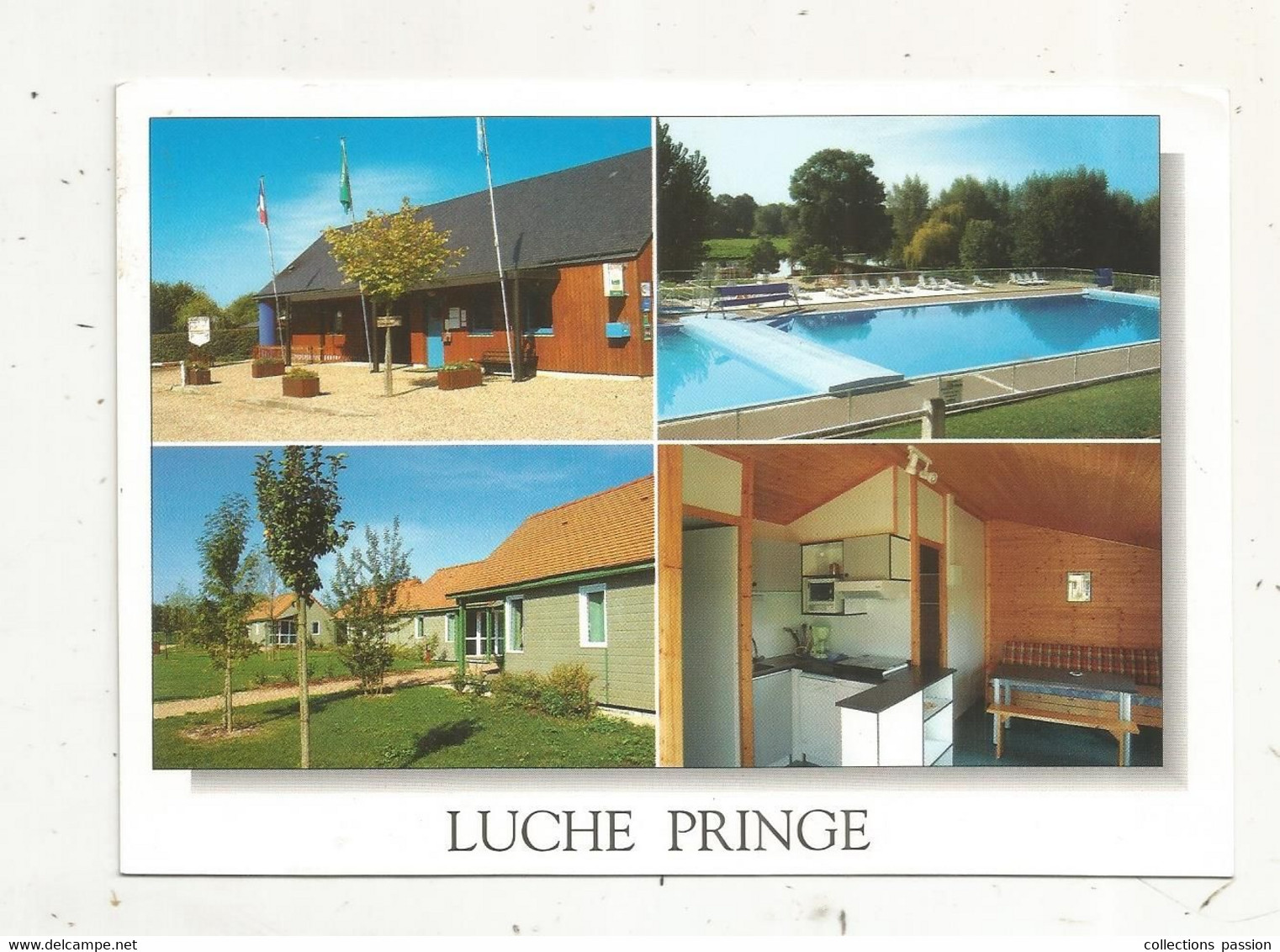 Cp, Commerce , CAMPING LA CHABOTIERE , 72 , LUCHE PRINGE , Sarthe , Multivues - Sonstige & Ohne Zuordnung