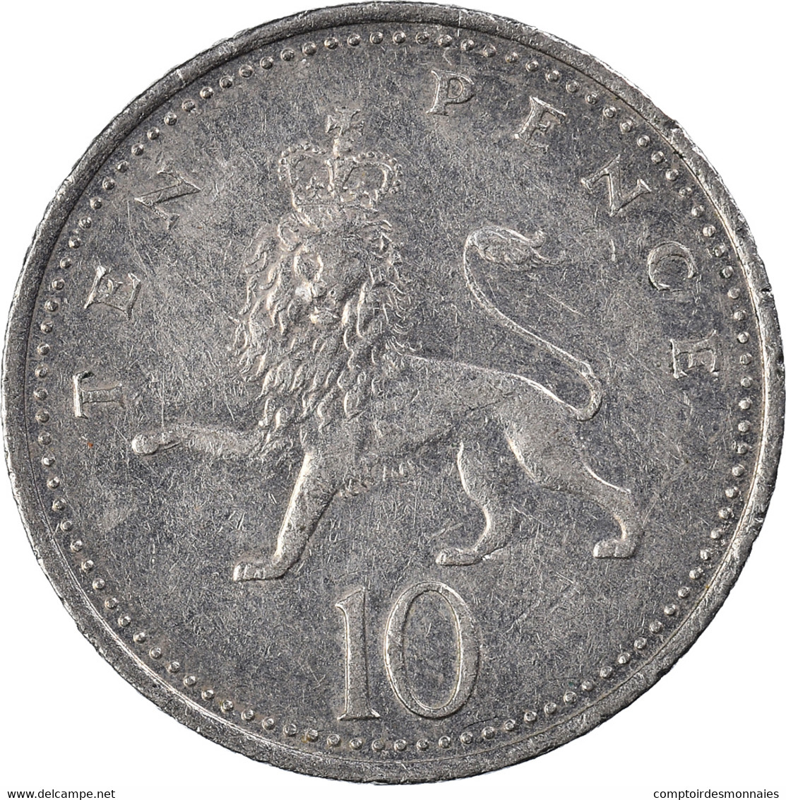 Monnaie, Grande-Bretagne, 10 Pence, 1997 - 10 Pence & 10 New Pence