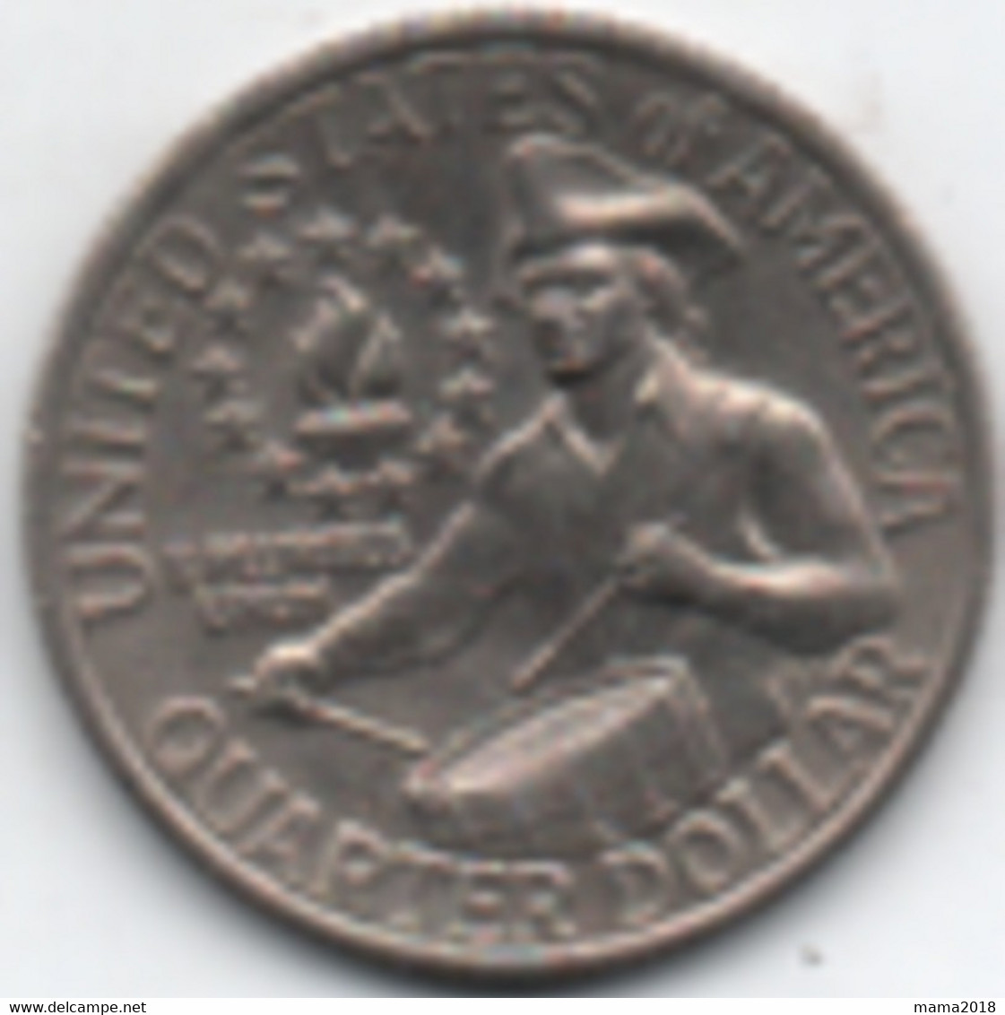 Pièce Quarter Dollar 1776_ 1976 - Collections