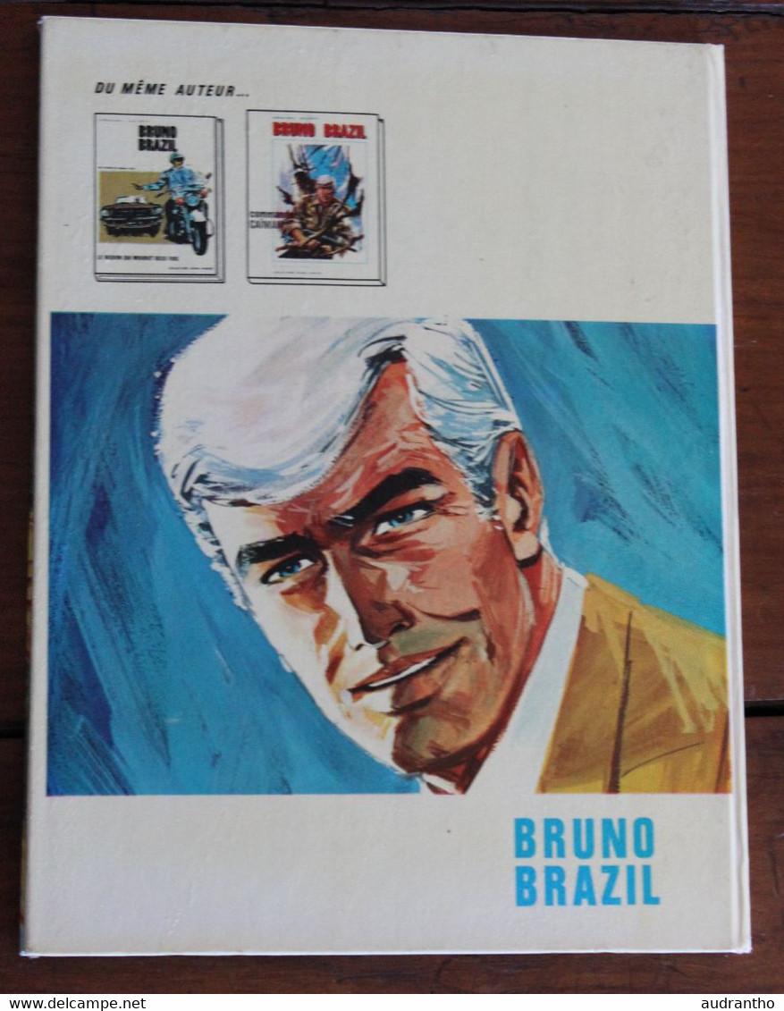 BD édition originale BRUNO BRAZIL Les Yeux sans Visage 1971 Ed. Dargaud