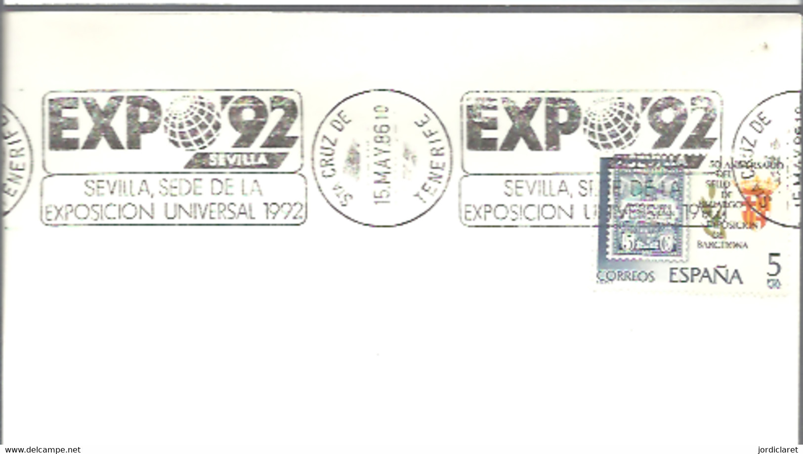 EXPO SEVILLA ESPAÑA  1985   STA CRUZ DE TENERIFE - 1992 – Sevilla (España)