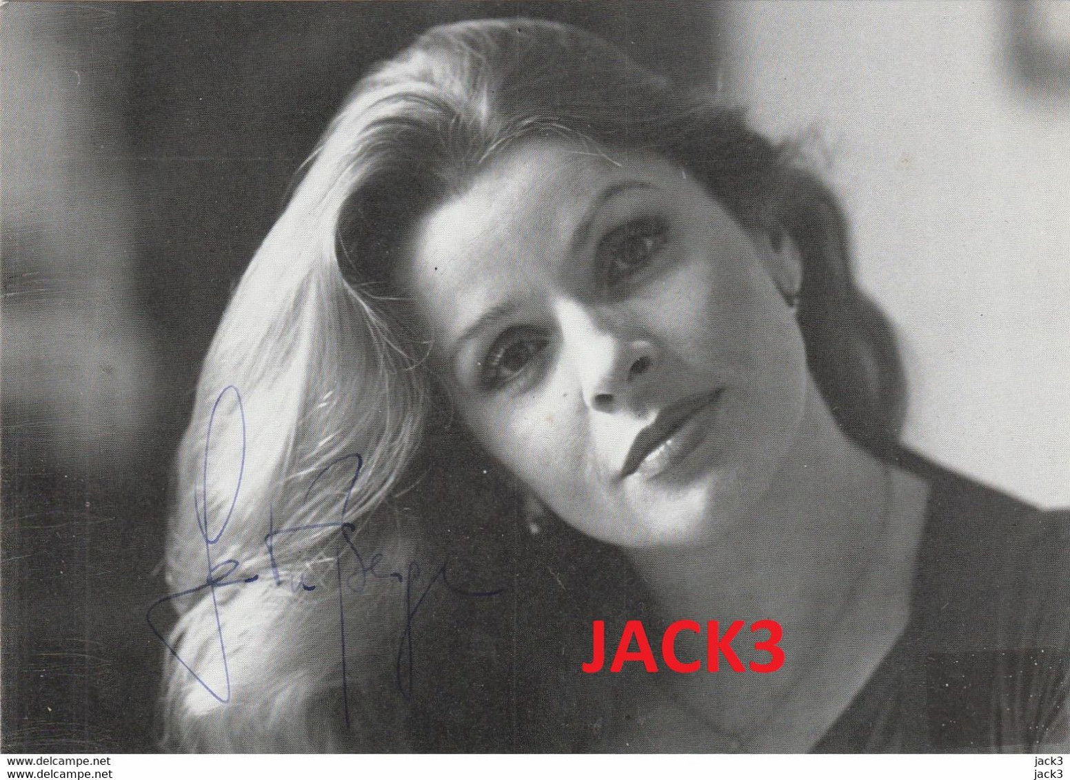 AUTOGRAFO - Senta Berger -  (Vienna, 13 Maggio 1941) è Un'attrice E Produttrice Cinematografica Austriaca) - Autografi