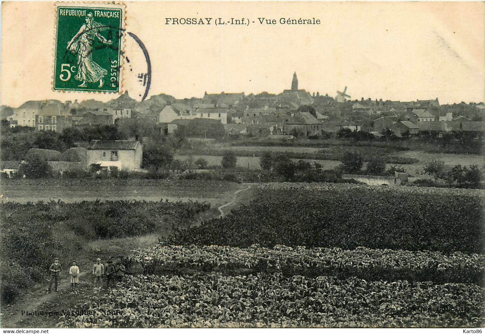 Frossay * Vue Générale Et Panorama Du Village - Frossay