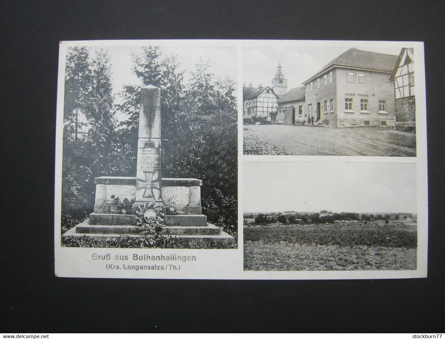 Bad Langensalza, Gasthaus   ,   Schöne  Karte Um 1937 - Bad Langensalza