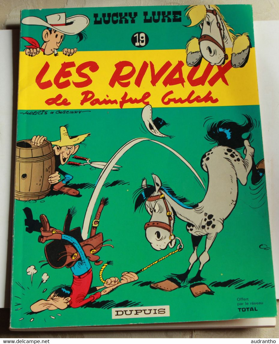 BD LUCKY LUKE 1969 LES RIVAUX De Painful Gulch N°19 Dupuis TOTAL - Lucky Luke