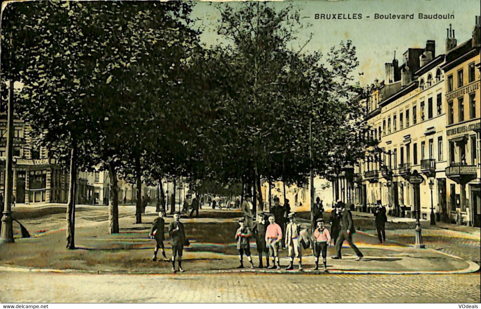 038 588 - CPA - Belgique - Bruxelles - Boulevard Baudouin - Avenues, Boulevards