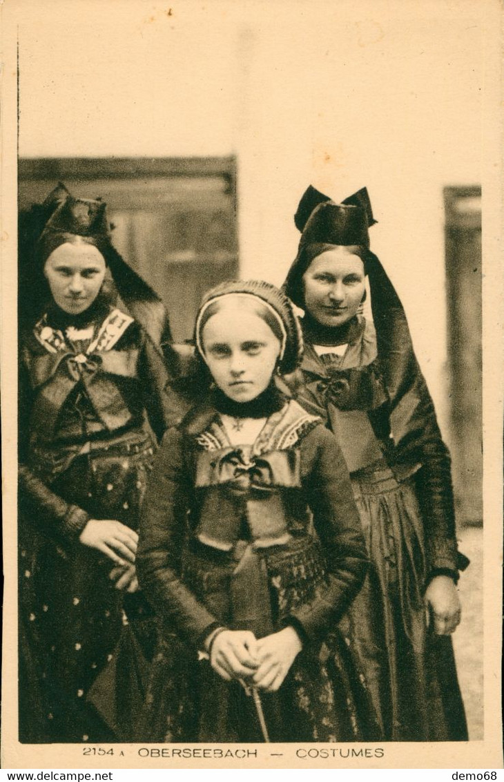 Fantaisie Folklore Costume Alsace Alsacienne Elsässerin Nœud Jupe Jeune Fille Personnage Ruban Oberseebach - Bekende Personen