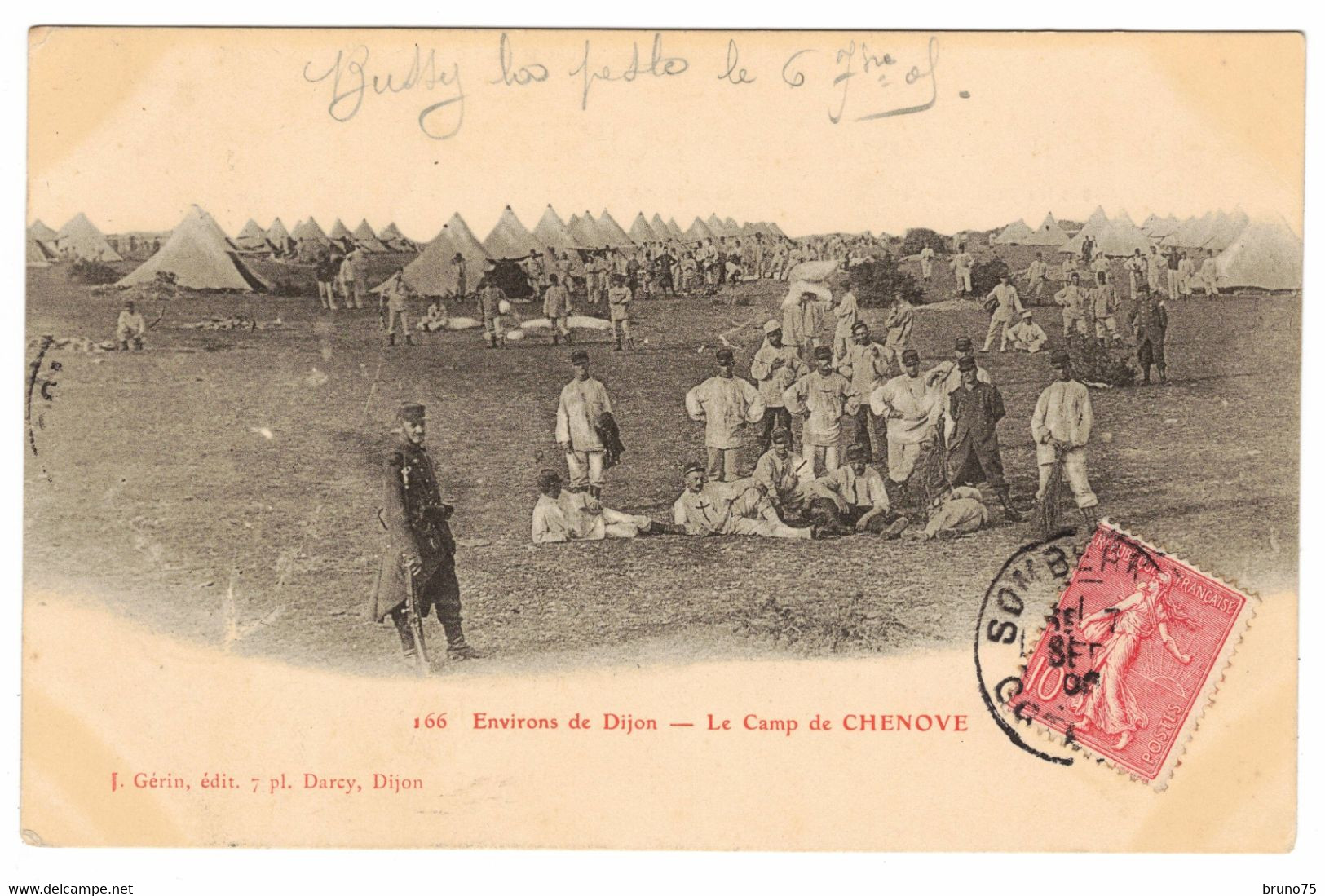 21 - Environs De Dijon - Le Camp De CHENOVE - Gérin 166 - 1905 - Chenove