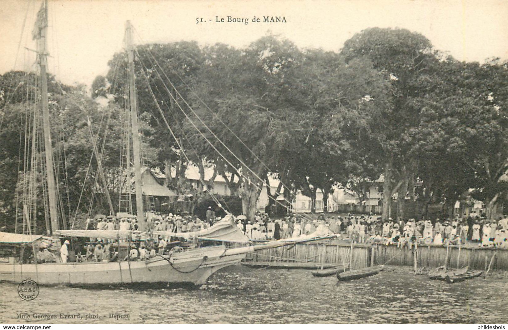 GUYANE MANA Le Bourg - Autres & Non Classés