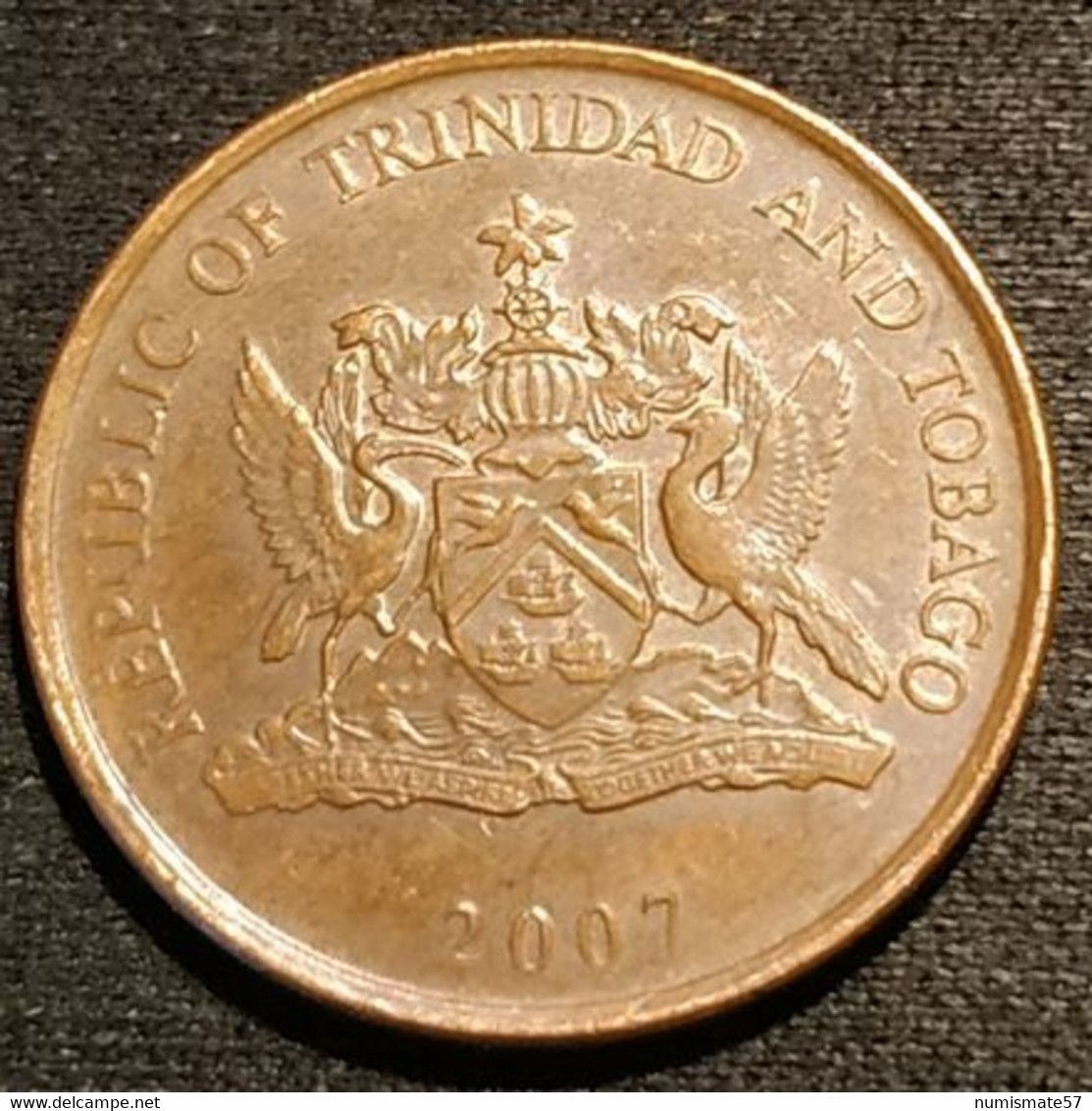 TRINIDAD AND TOBAGO - 5 CENTS 2007 - KM 30 - Trinité-et-Tobago - Trinidad & Tobago