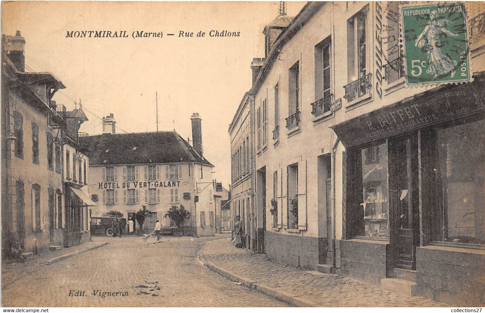 51-MONTMIRAIL- RUE DE CHÂLONS - Montmirail