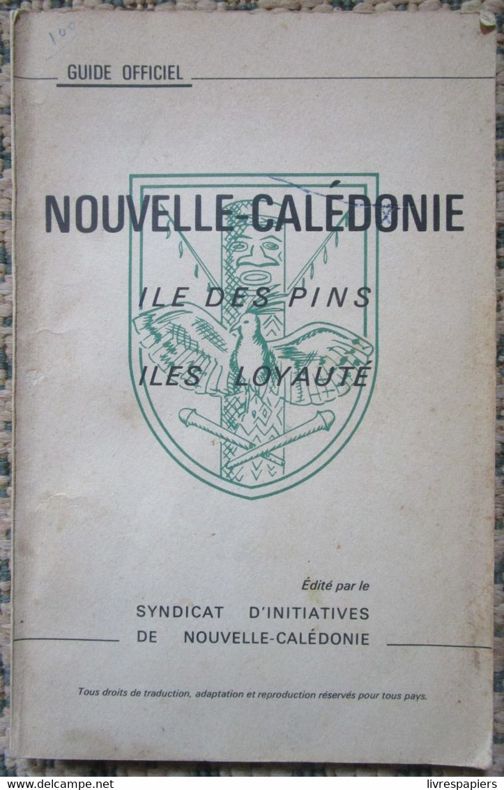 Nouvelle Caledonie Guide Ancien 1959 Cartes Et Photos N&B - Ohne Zuordnung