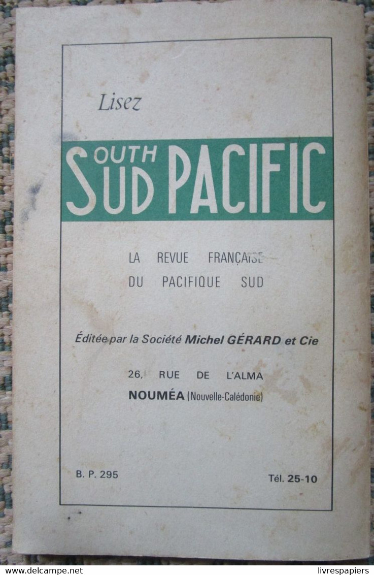 nouvelle caledonie guide ancien 1959 cartes et photos N&B