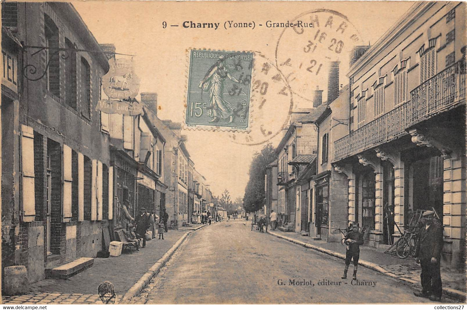 89-CHARNY-GRANDE RUE - Charny