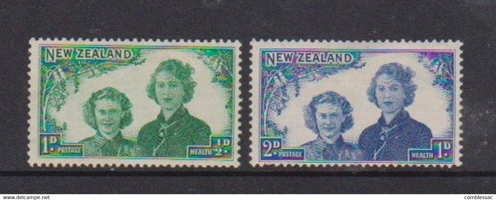 NEW  ZEALAND    1974    Health  Stamps    Set  Of  2    MH - Unused Stamps