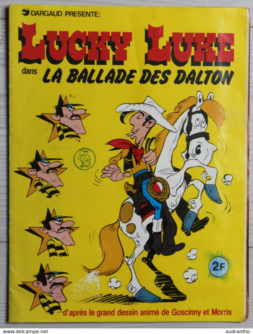 Album De Stickers De 1978 Lucky Luke La Ballade Des Dalton Dargaud 183 Vignettes Sur 200 - Stickers