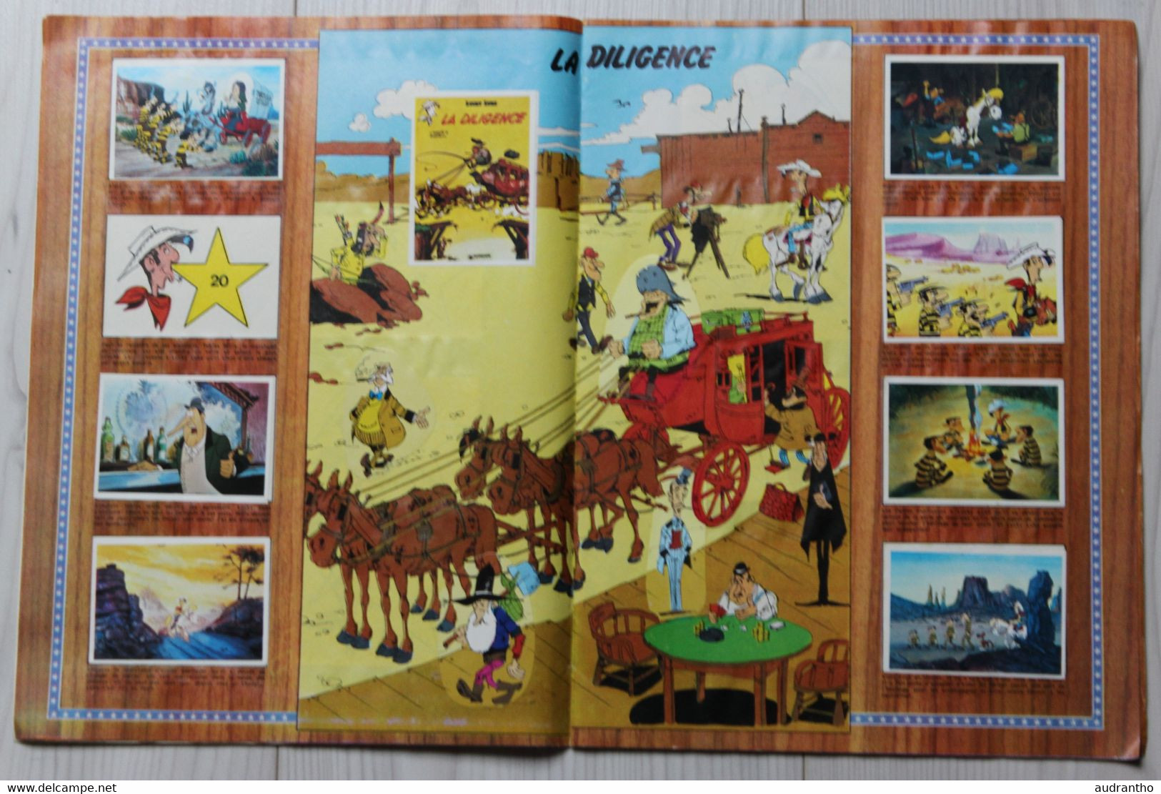 Album De Stickers De 1978 Lucky Luke La Ballade Des Dalton Dargaud 183 Vignettes Sur 200 - Autocollants