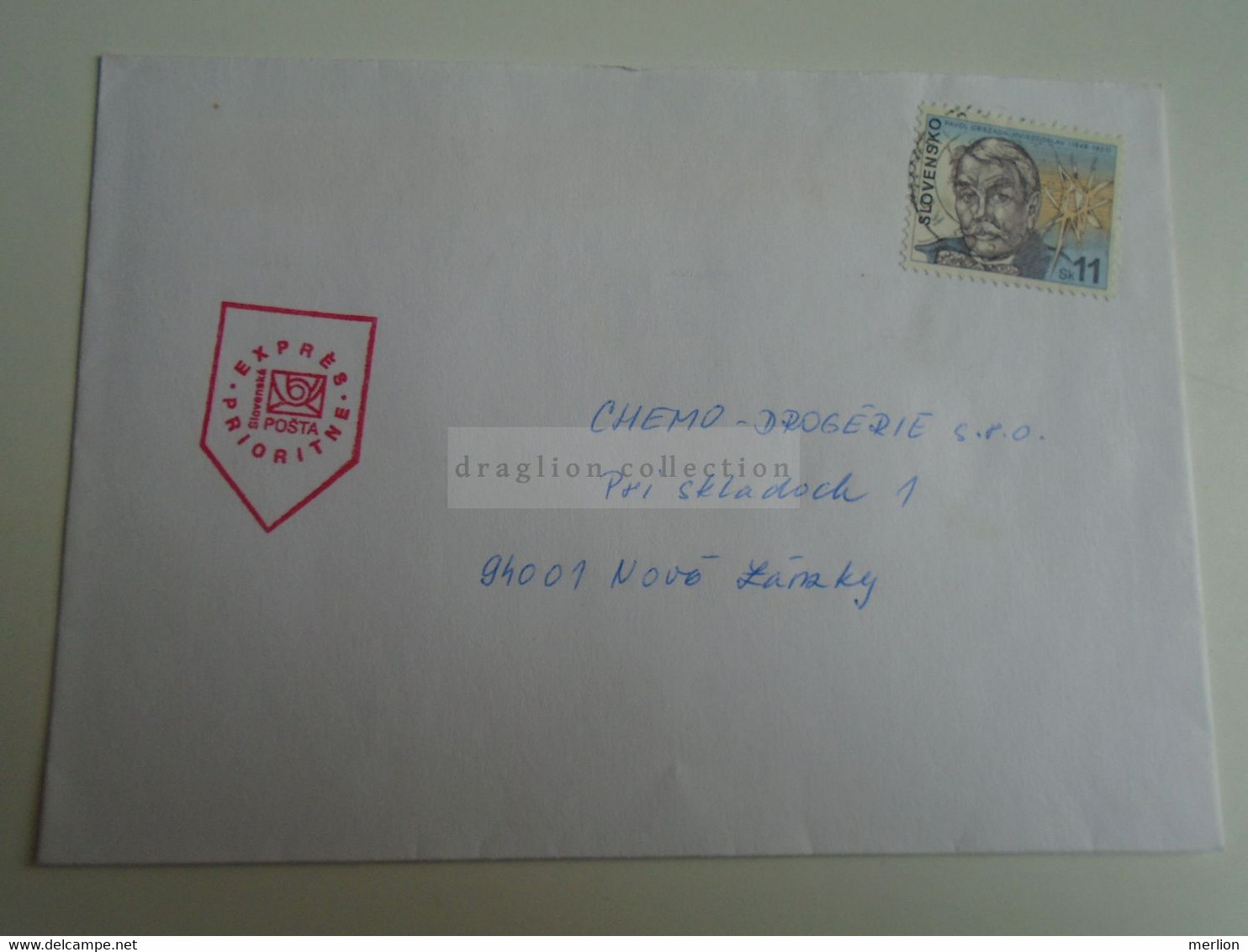 D189925    Slovensko  Slovakia   Expres Cover  Ca 1999   Sent To Nove Zamky - Cartas & Documentos