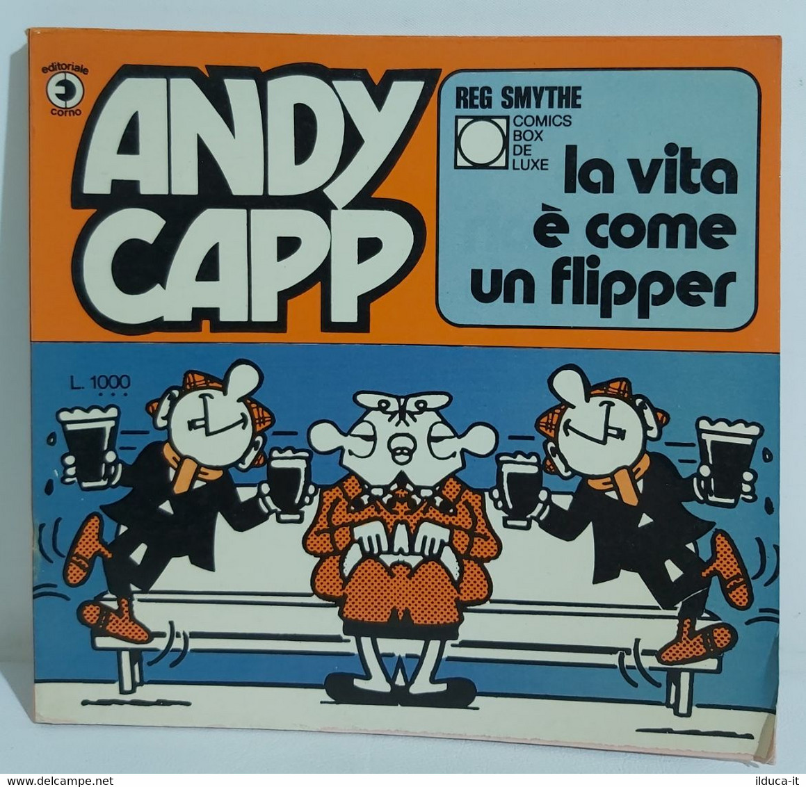 I104417 Comics-Box Deluxe N. 25 - Andy Capp - La Vita è Come Un Flipper - Corno - Humour