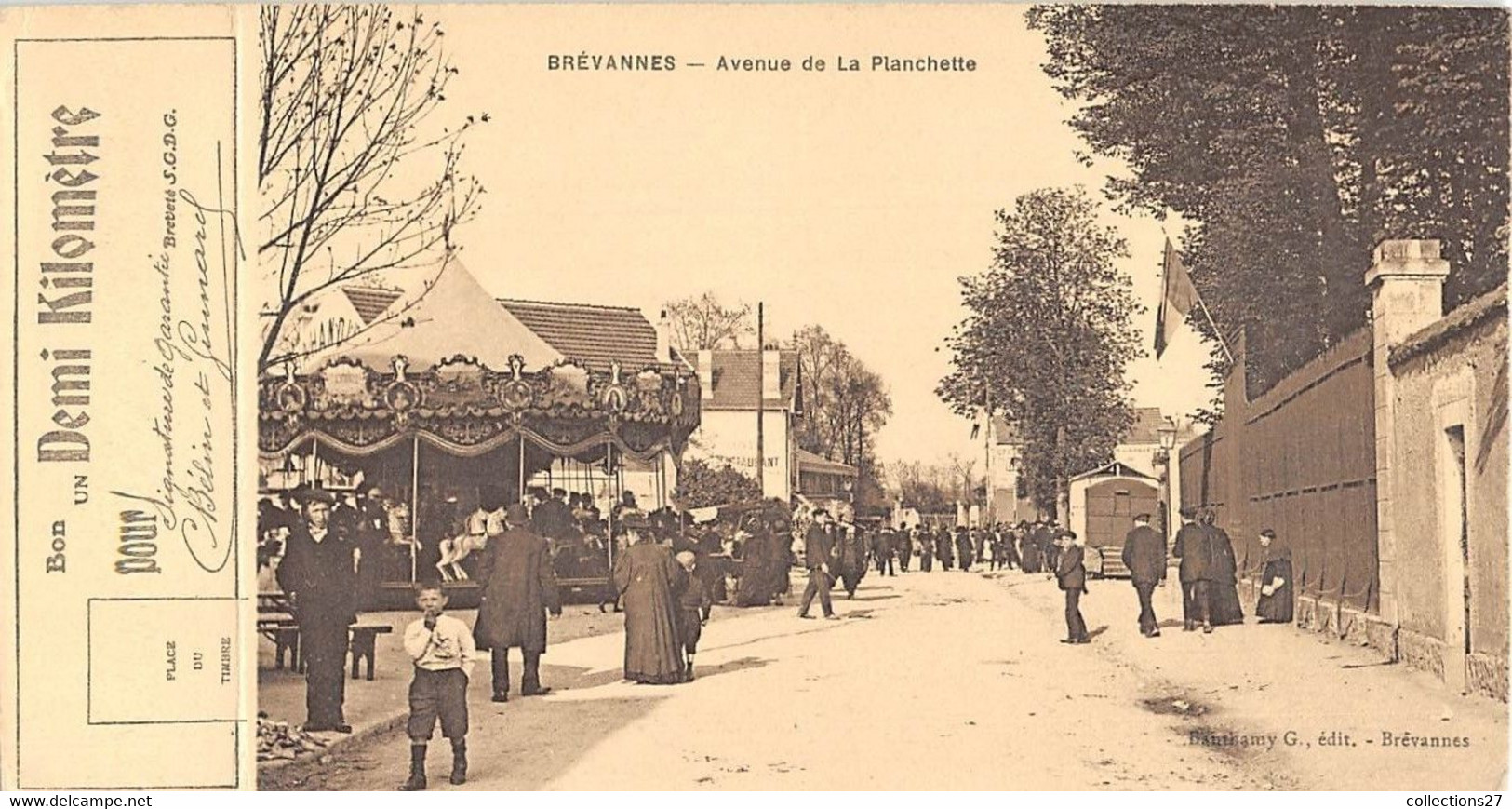 94-BREVANNES- AVENUE DE LA PLACHETTE- ( VOIR MANEGE ) - Limeil Brevannes