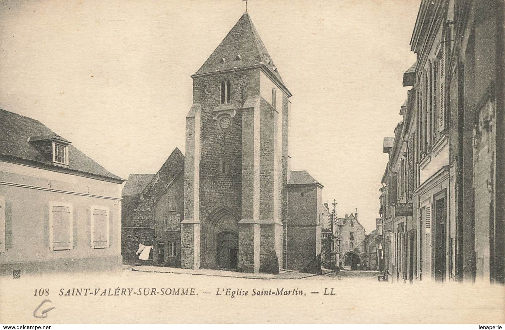 A9876 Saint Valery Sur Somme église Saint Martin - Saint Valery Sur Somme