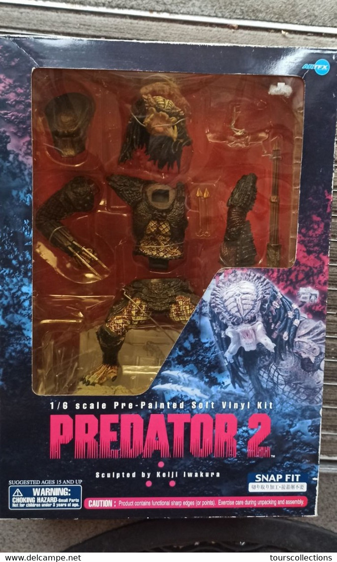 AVP Predator 2 - Film Movie 1:6 Scale Coffret KOTOBUKIYA De 2005 Manque Laser D'épaule (pièce N° 6 Sur Le Plan) - Autres & Non Classés