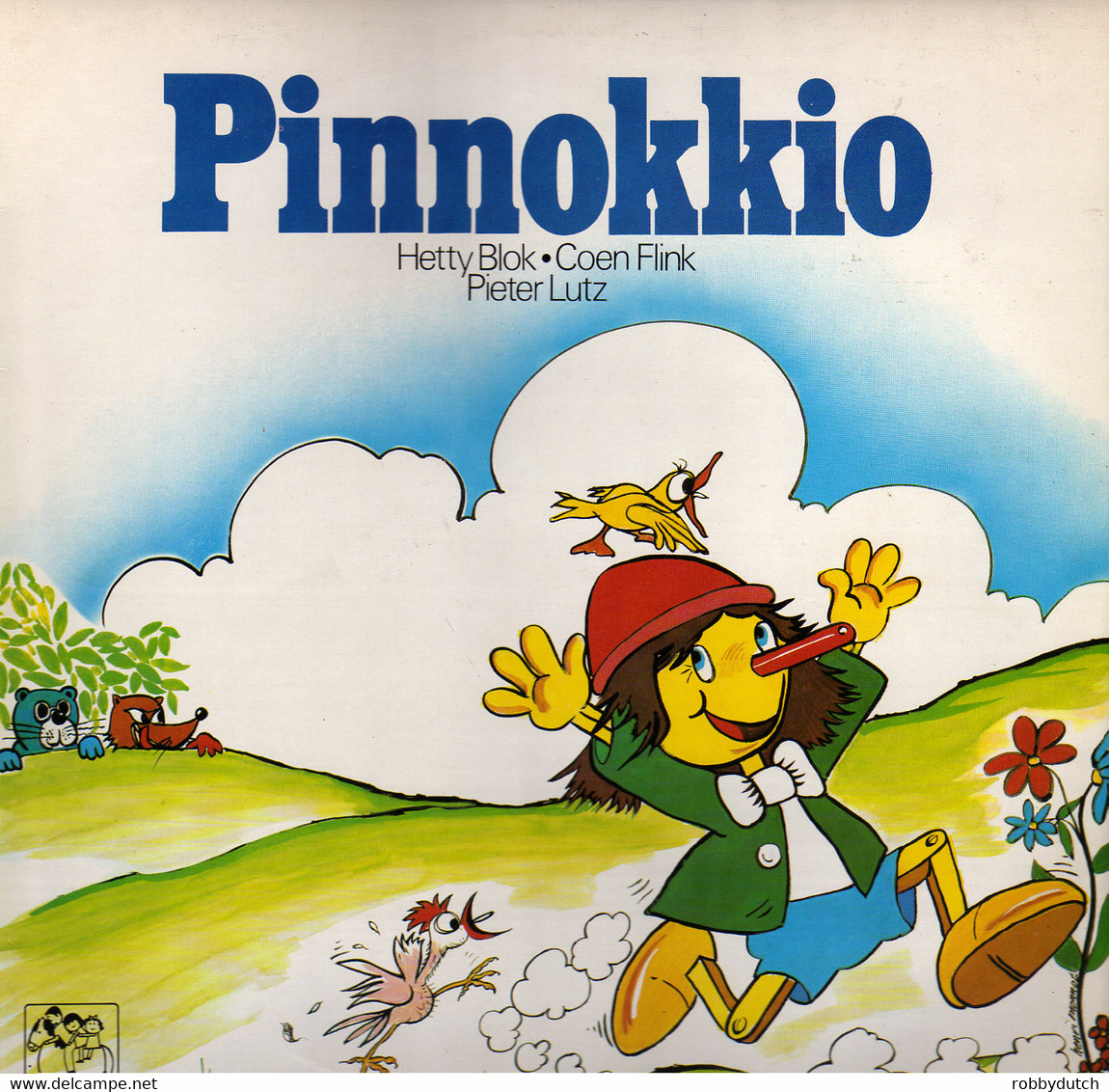 * LP *  HETTY BLOK, COEN FLINK, PIETER LUTZ - PINOKKIO (Holland 1979) - Bambini