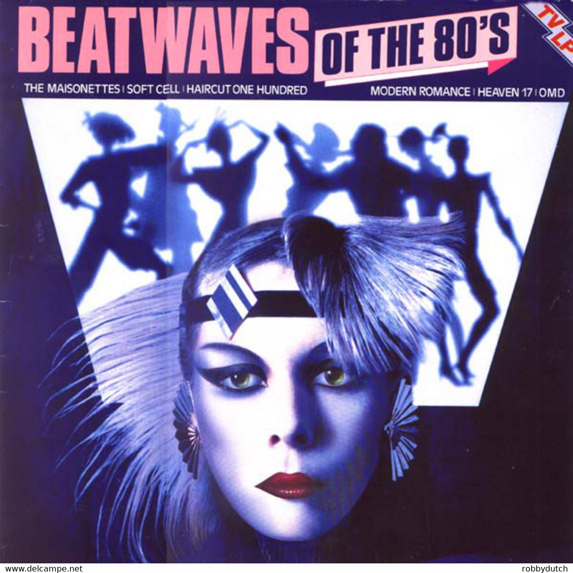 * LP *  BEATWAVES OF THE 80' S - MODERN ROMANCE / OMD / SOFT CELL / HAIRCUT 100 A.o. - Hit-Compilations