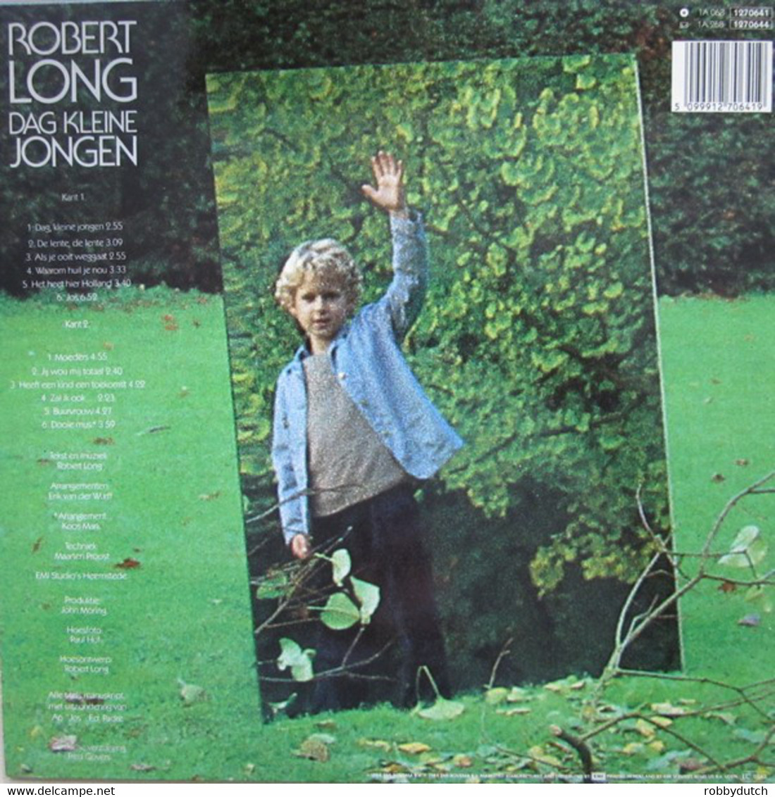 * LP * ROBERT LONG - DAG KLEINE JONGEN (Holland 1983) - Other - Dutch Music