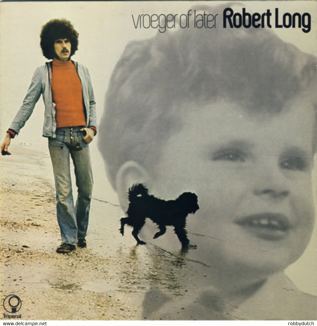 * LP * ROBERT LONG - VROEGER OF LATER (Holland 1974) - Other - Dutch Music