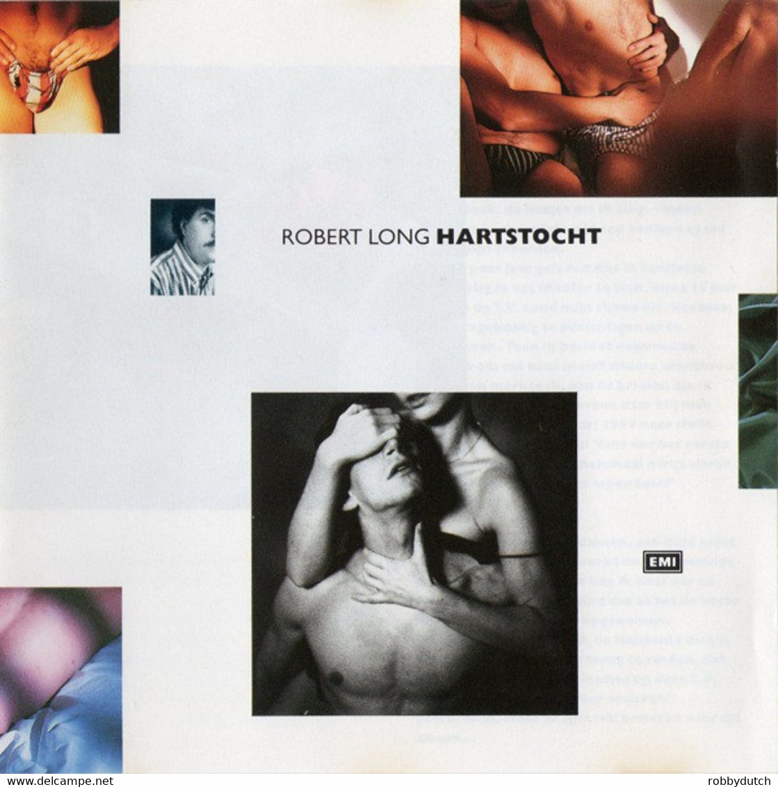 * LP * ROBERT LONG - HARTSTOCHT (Holland 1988 EX!!!) - Andere - Nederlandstalig